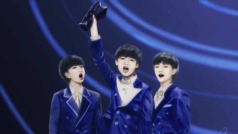 [tfboys][话题]170415 【今日话题】4·15三周年纪念日:不忘初心 你