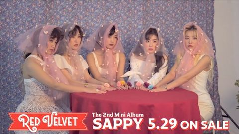 [新闻]190523 redvelvet日文迷你二辑《sappy》mv拍摄花絮公开!