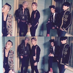 [bigbang][新闻]150502 胜利ins更新bigbangz五只合照