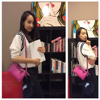 [f(x)][新闻]150521 宋茜凌晨不睡觉 ins暴风更新美图