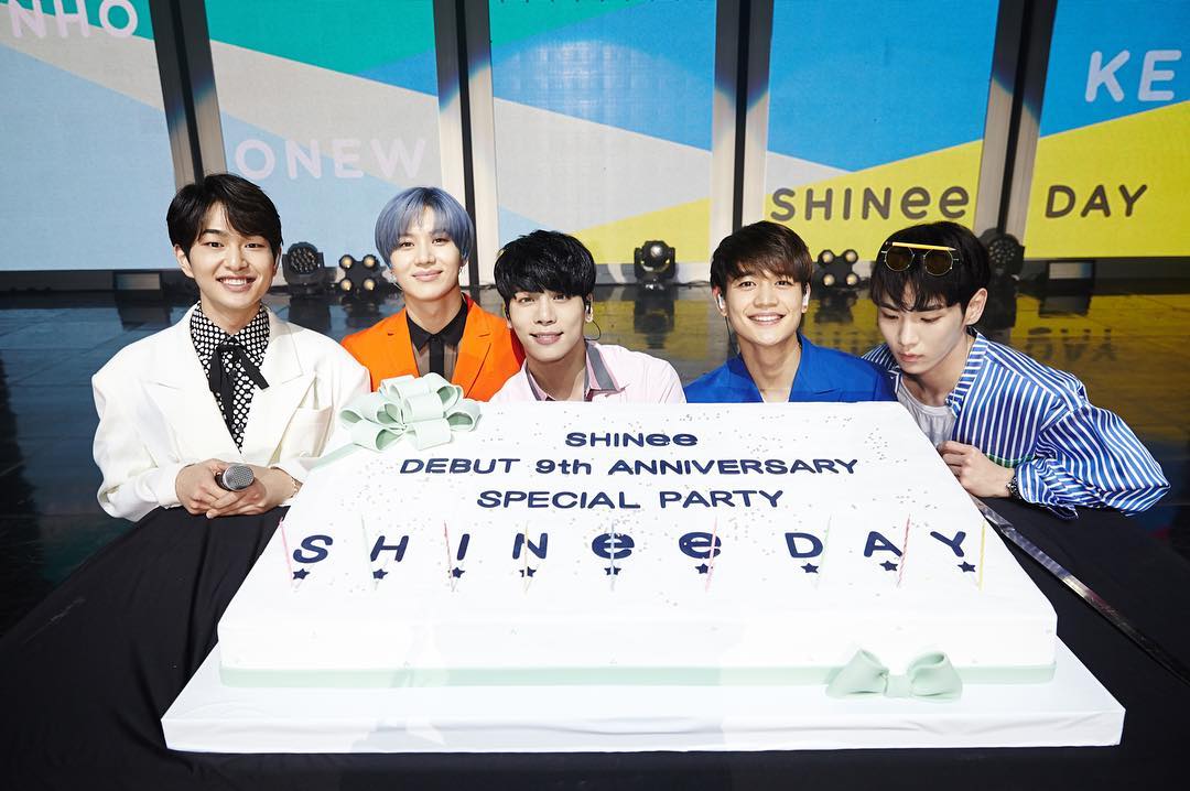 [shinee][分享]170522 闪耀shinee day!闪闪九岁啦!