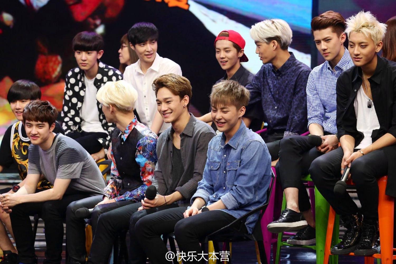 [exo][新闻]141022 快本官博更新exo相关