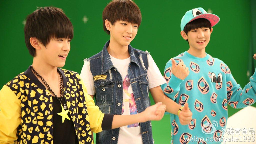 [tfboys][新闻]141110 雅客天天棒新照2p