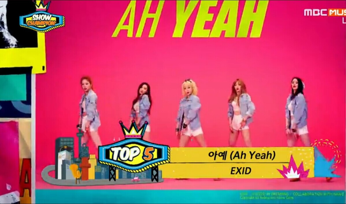 [exid[新闻]150520 exid show champion-ah yeah特别告别舞台