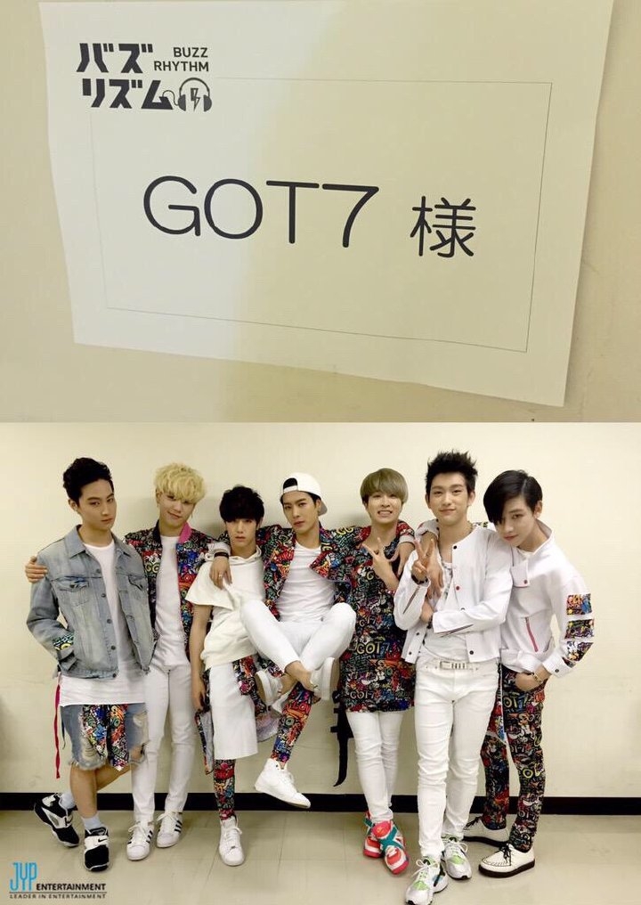 [got7[分享]150619 团宠王嘎嘎与众不同的拍照姿势