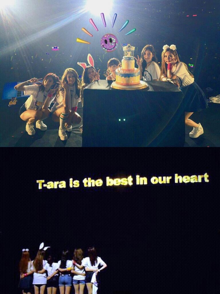 [t-ara][新闻]150712 宝蓝感谢粉丝应援 谢谢你们