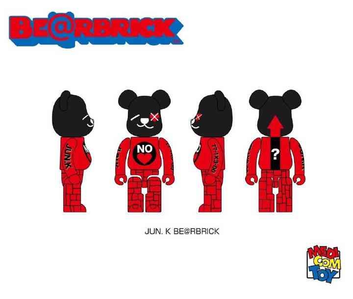 k更推:my new#bearbrick for the new album#loveletter#jun_k