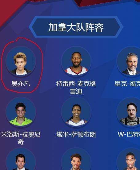 [吴亦凡][分享]160212 nba2016全明星名人赛投票地址