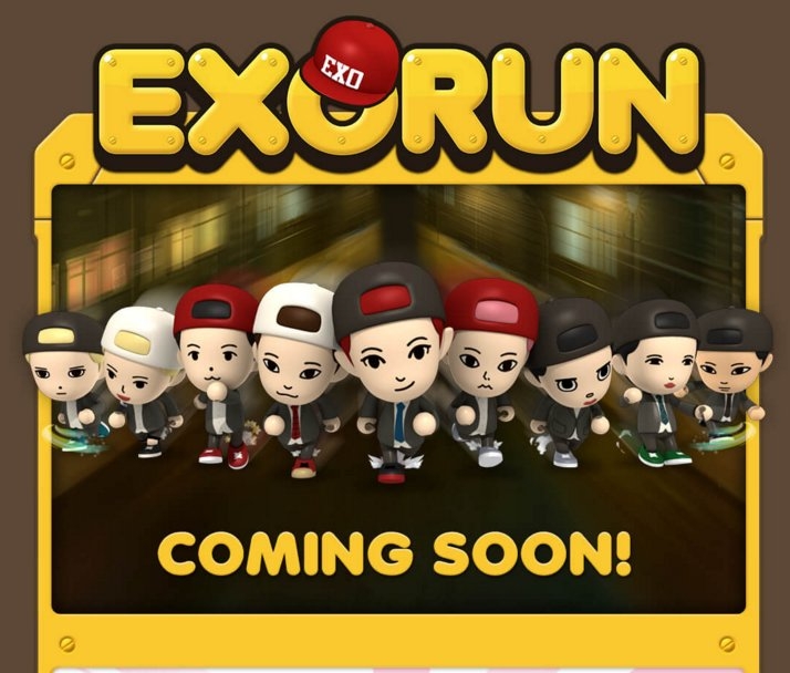 exo主题游戏"exo run"即将上市,韩国某游戏软件研发公司今日在首尔