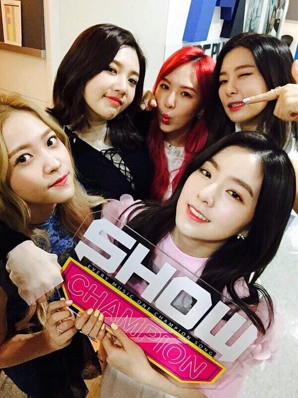 [red velvet][新闻]160323 红贝贝今日闪亮登场《冠军