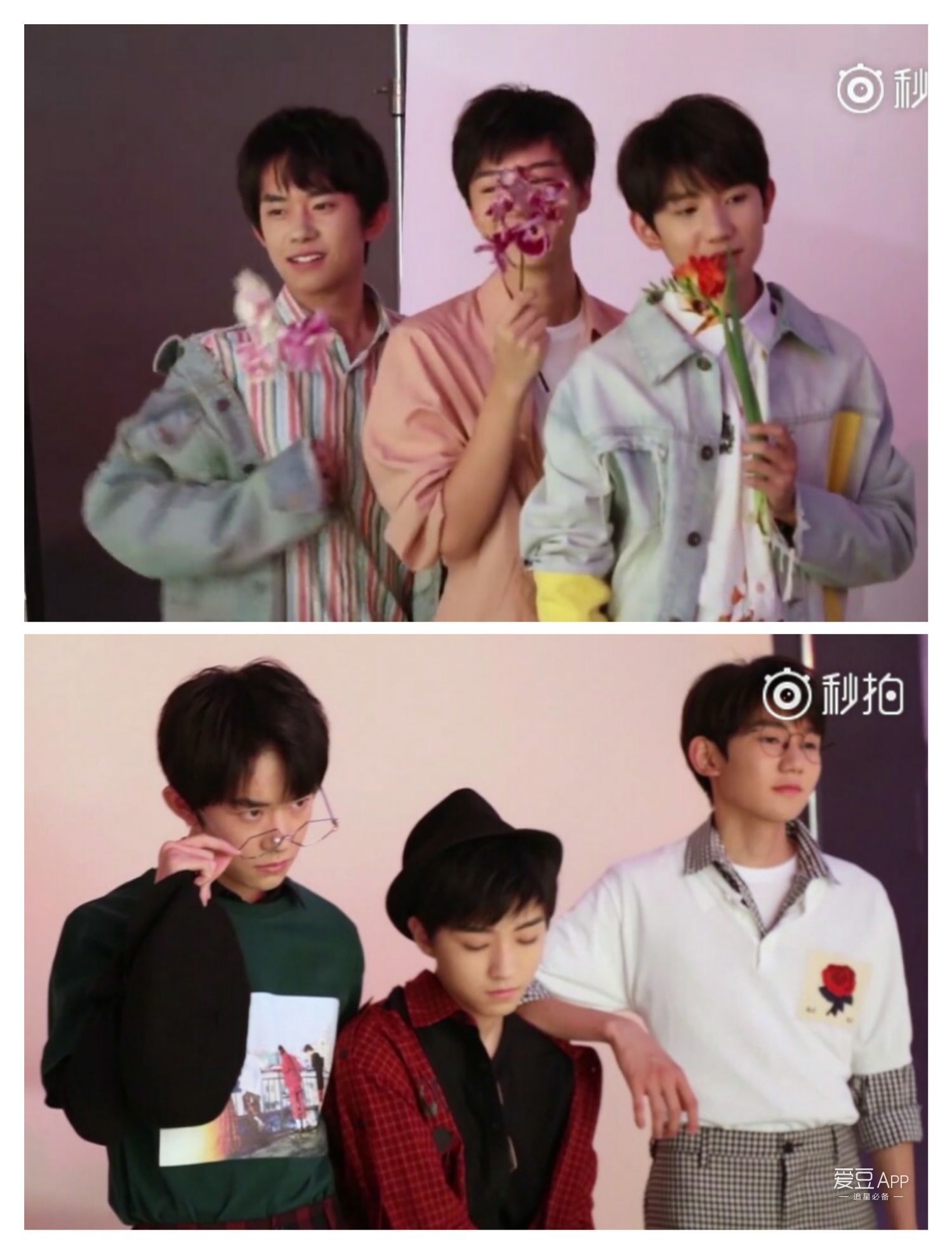 tfboys 新闻  爱豆新闻讯 tfboys四周年宣传照拍摄花絮来啦!