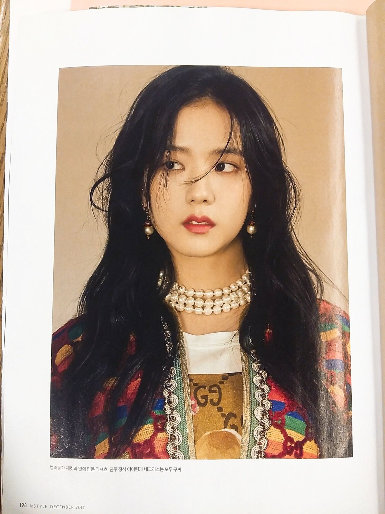 jisoo《instyle》内页扫图公开