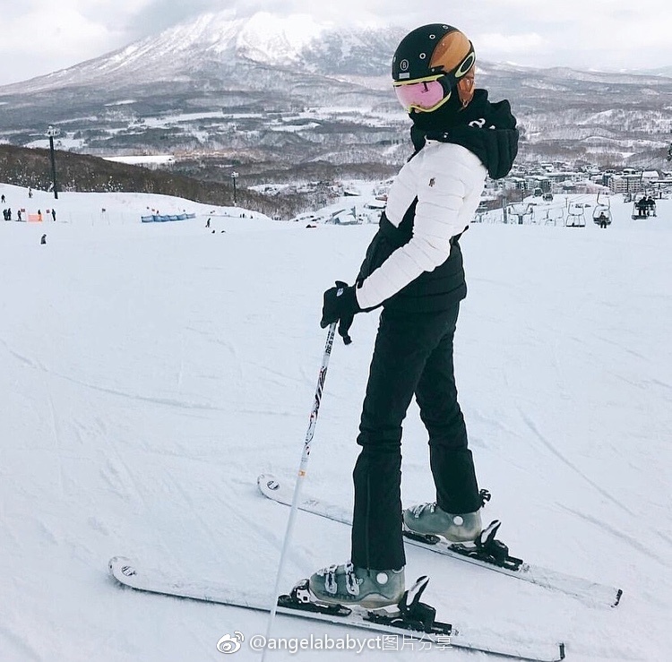 [Angelababy][分享]180225 Angelababy滑雪游玩