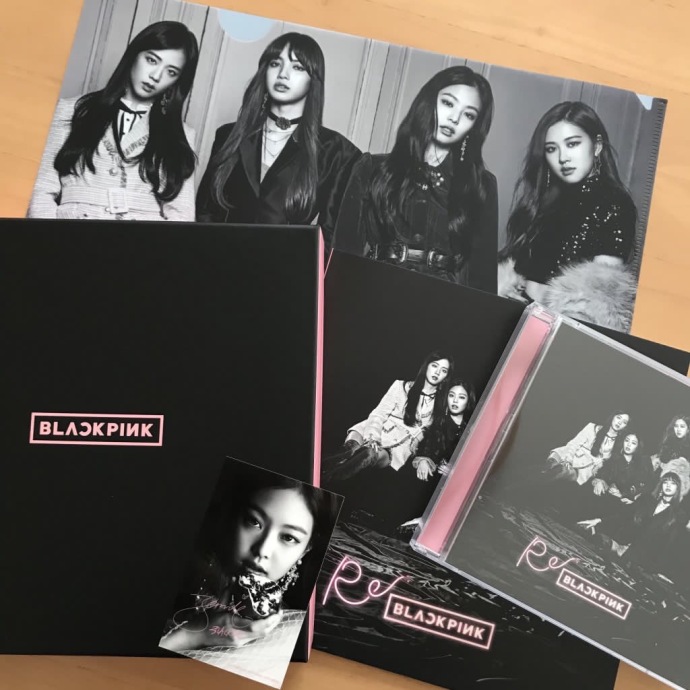 blackpink分享180327reblackpink专辑实物预览公开blackpink混搭的