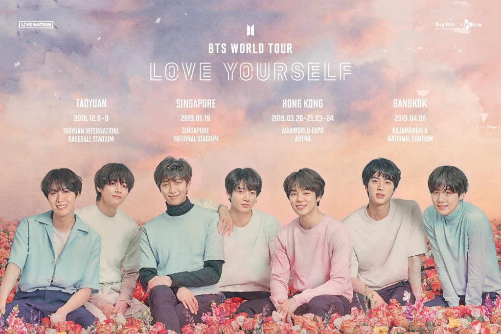 即刻起参与抽奖,即有机会获得【bts world tour "love yourself" in