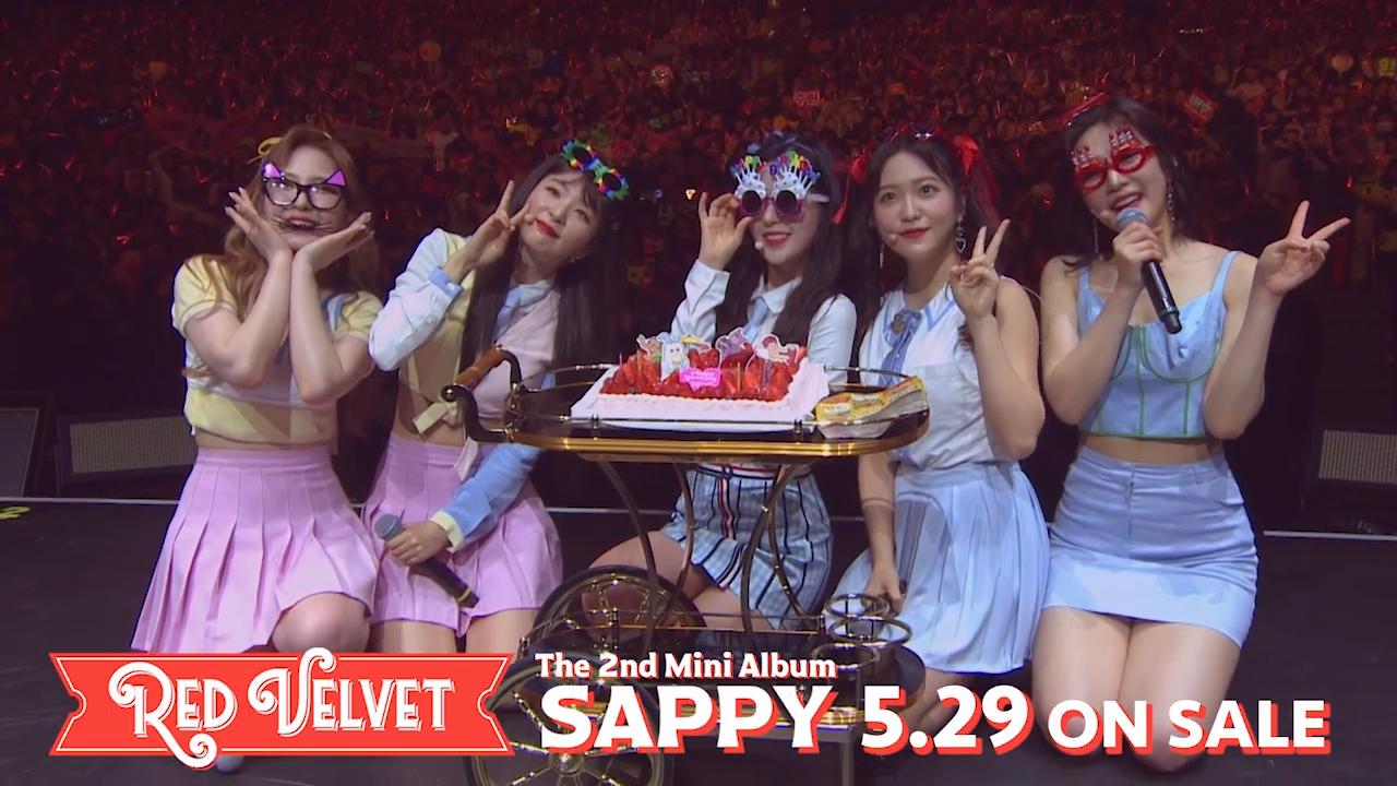 [red velvet][新闻]190524 redvelvet日文迷你二辑《sappy》"the room