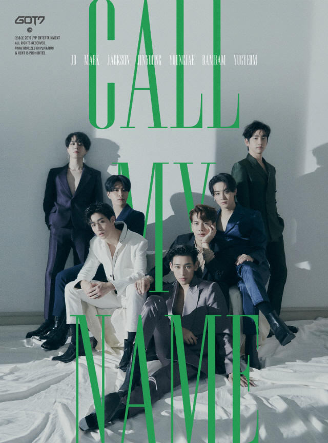 got7新闻191025高品格性感美got7新曲callmyname第二版团体照公开