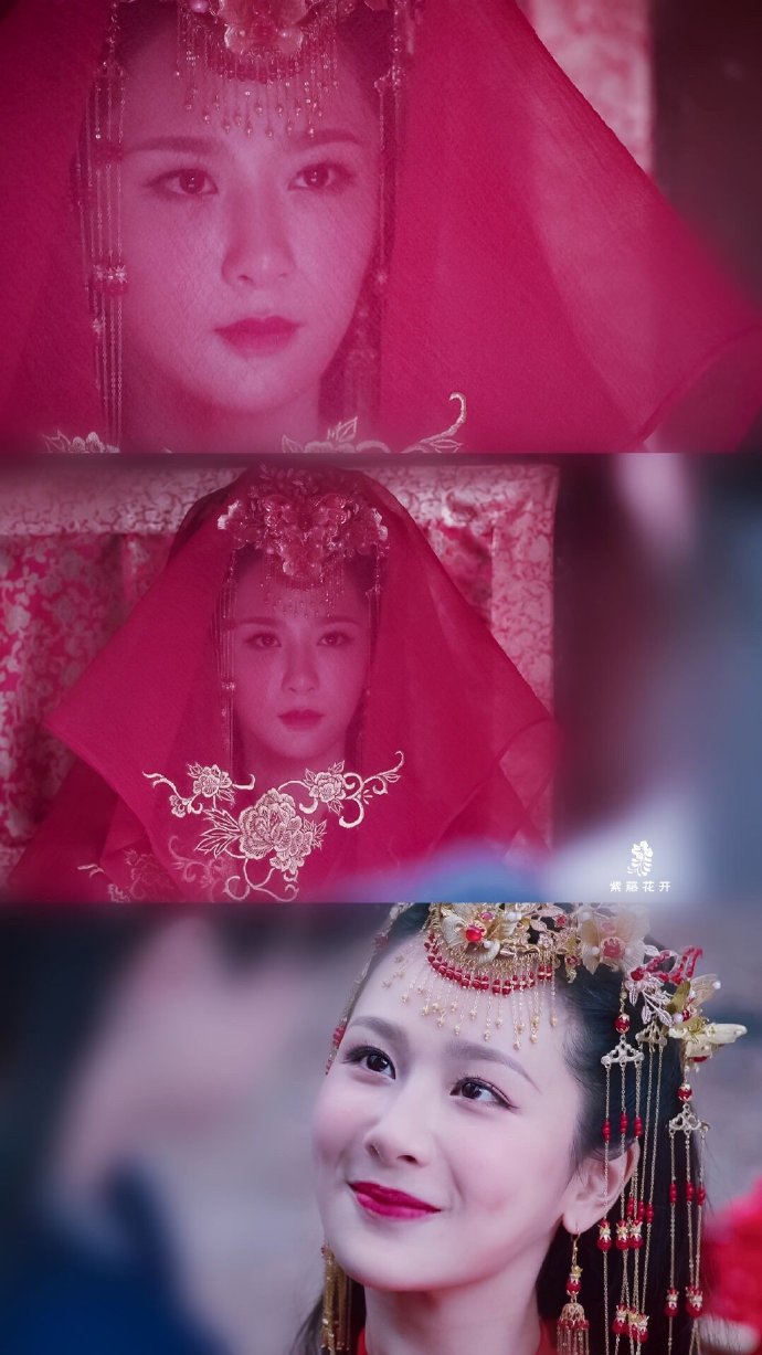 [杨紫][分享]200409 数一数杨紫穿过的古装嫁衣 新娘"紫"凤冠霞帔
