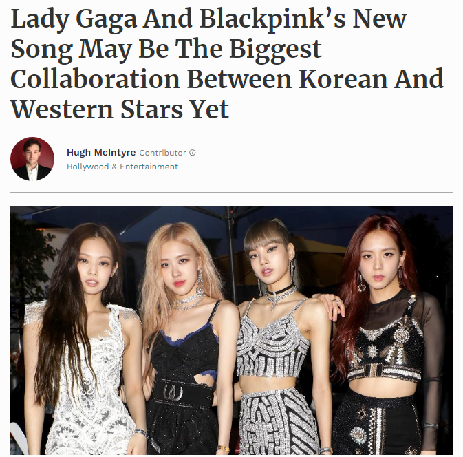 [blackpink][分享]200428 lady gaga和balckpink的新歌可能是迄今为止