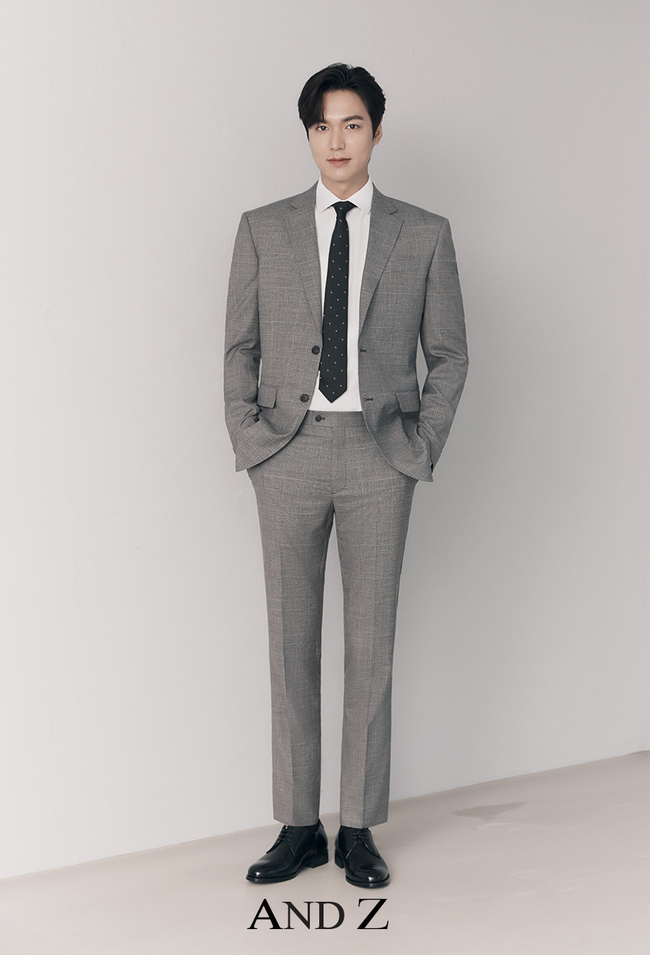 [星闻]李敏镐,完美的西装造型.被选为男装品牌代言