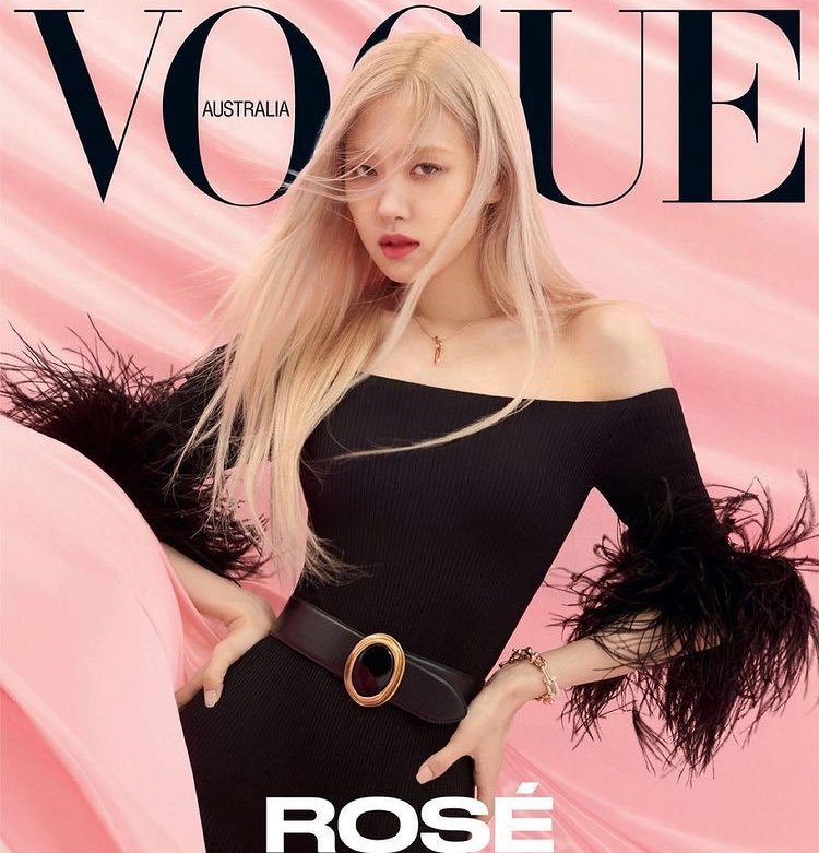 [blackpink][分享]210330 rose登上《vogue australia》 四月刊封面.