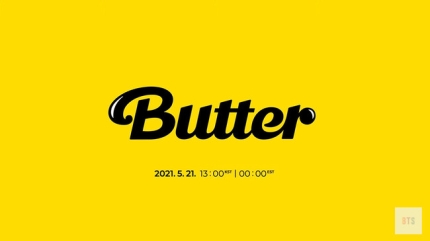 防弹少年团新闻210427防弹少年团确定5月21日发行新单曲butter