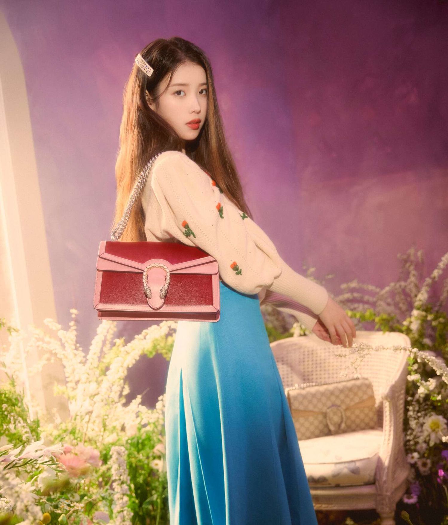 [iu][新闻]210515 iu x gucci画报公开!