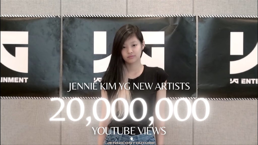 blackpink新闻210515jennie出道前练习视频youtube播放量突破2000万