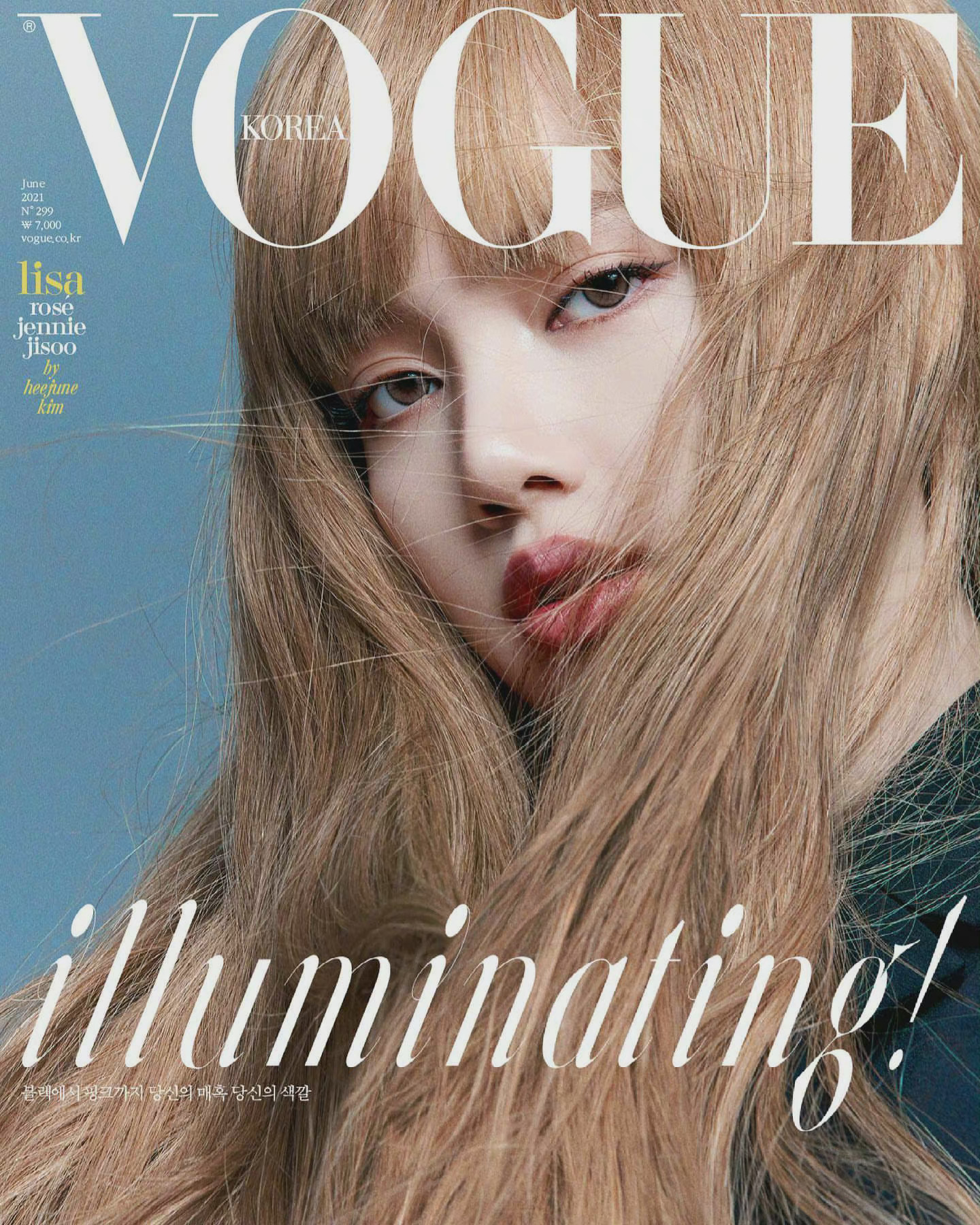 [blackpink][分享]210518 blackpink登上《vogue korea》6月刊封面.