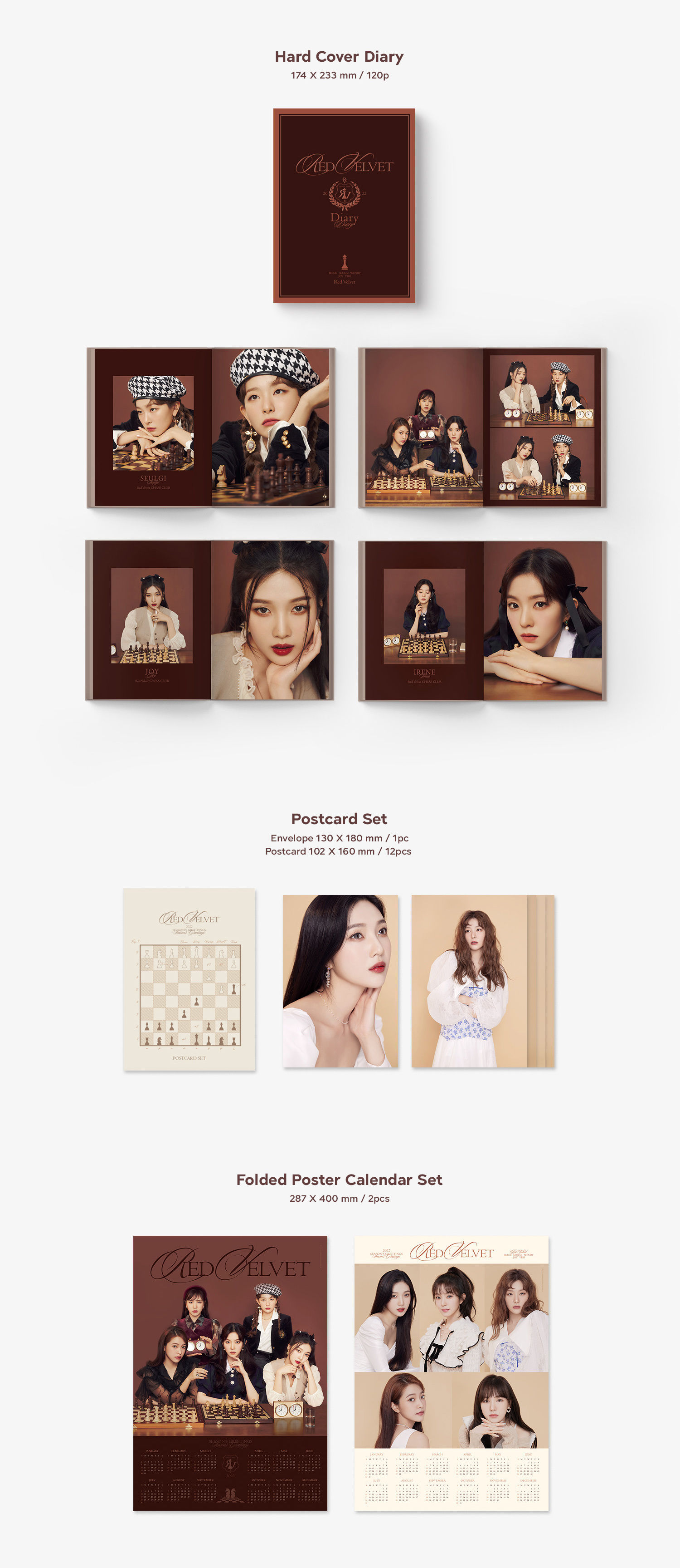 redvelvet新闻211103redvelvet2022smartistseasonsgreetings配置图