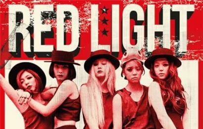 140717 f(x)《red light》在gaon chart中排名一位