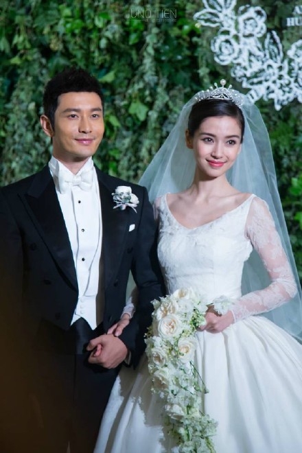 2015黄晓明与angelababy大婚