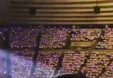 170531【防弹少年团】THE WINGS TOUR in 大阪 - 2! 3! 阿米合唱+紫色炸弹灯海