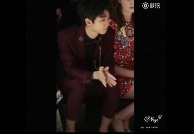 王俊凯 2018秋冬米兰时装周Dolce & Gabbana 大秀