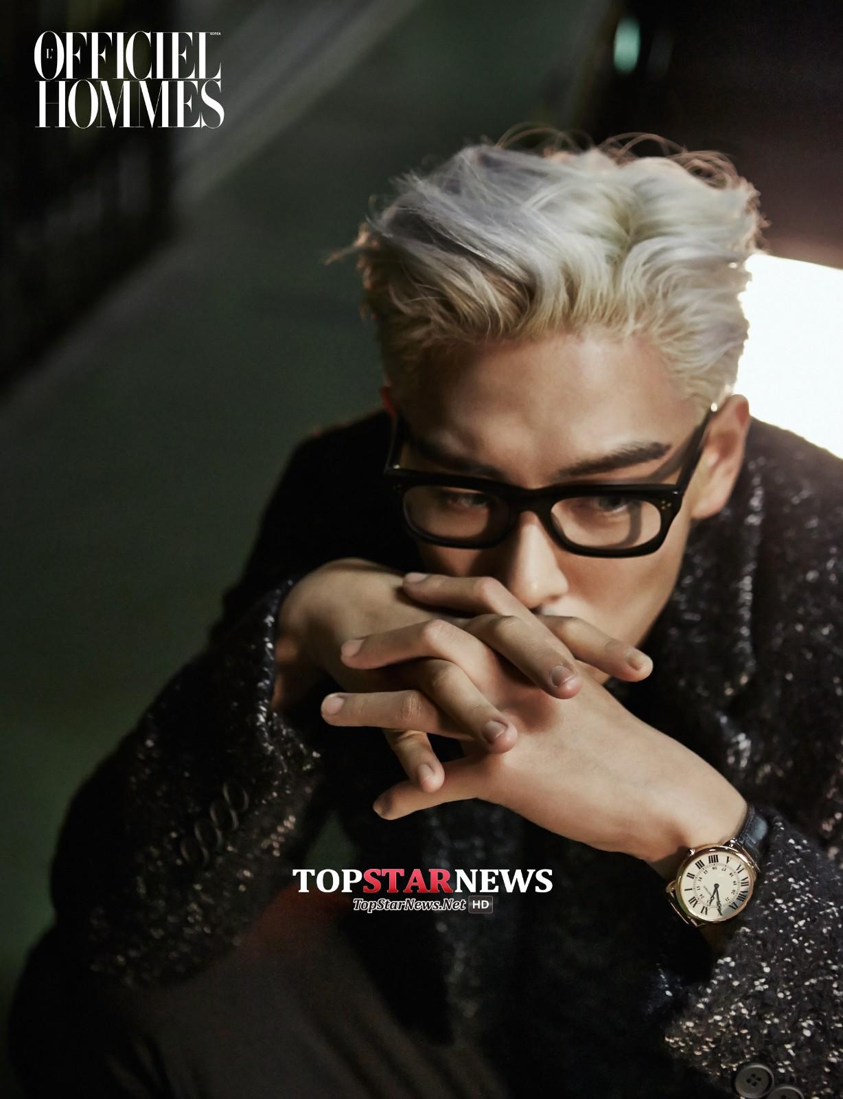 [bigbang][新聞]141215 top拍攝雜誌2015年1月刊雜誌畫報