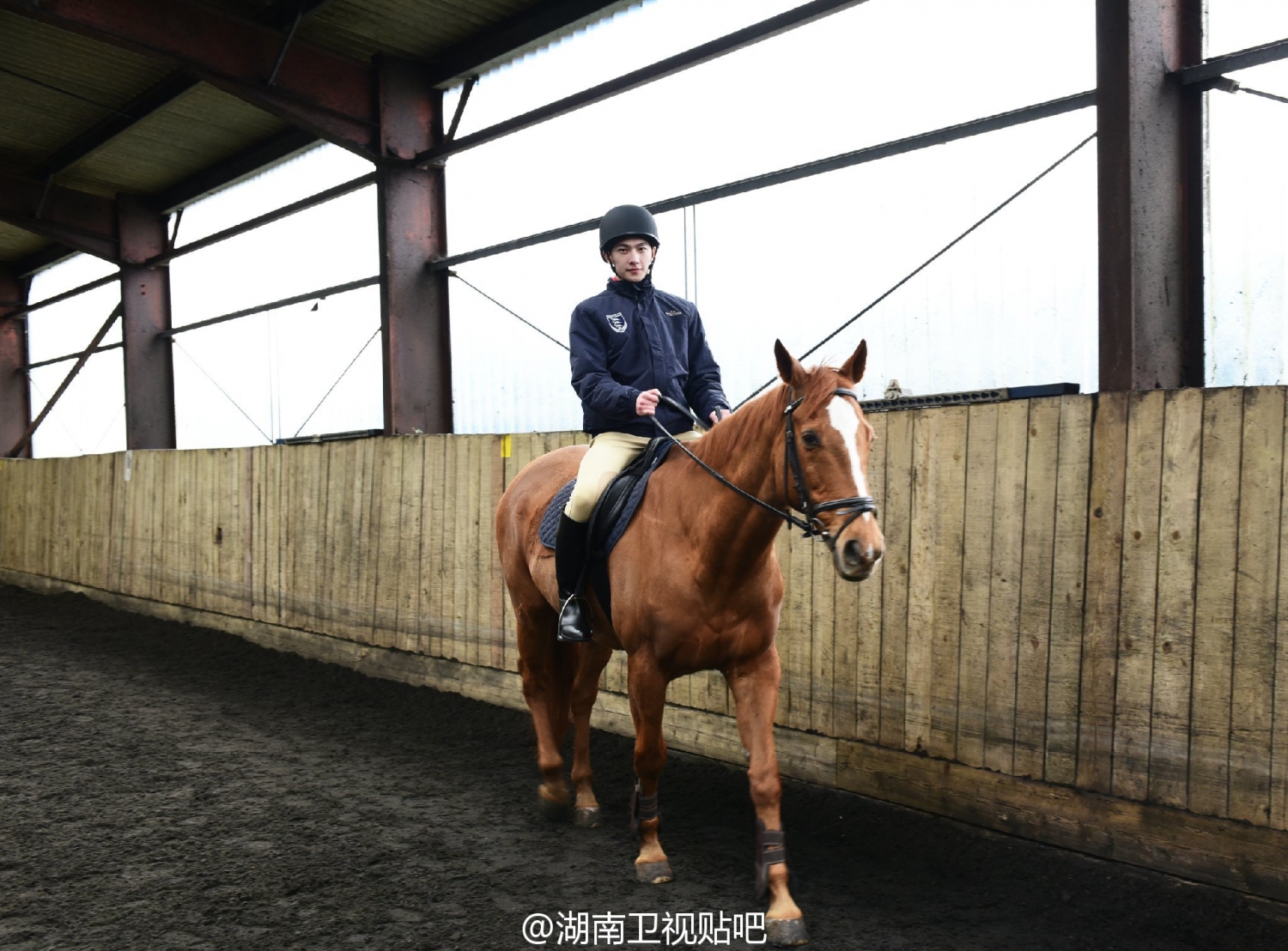 消息花兒與少年現場花絮套馬杆的男女漢子