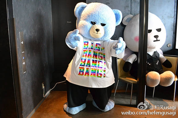 bigbang卡通形象为主题的咖啡厅"krunk×bigbang"开业时间