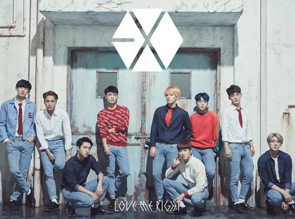 [exo[新闻]151007 love me right日版专辑团体 个人封面公开