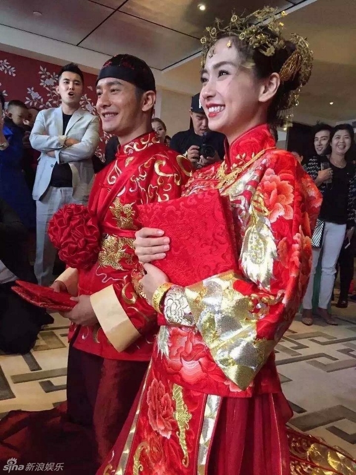 [黃曉明][新聞]151008 黃曉明楊穎婚禮容納兩千人 創婚禮新紀錄