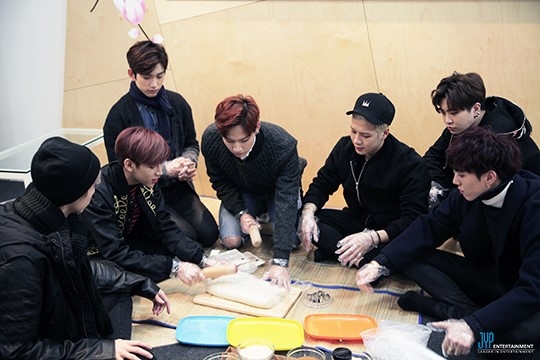 got7分享151126got7熱氣騰騰的告白第一彈jyp我愛你