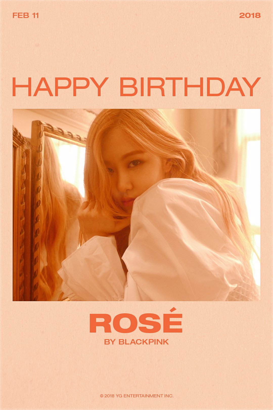 [blackpink][美文]180211 ros0211生日快樂!