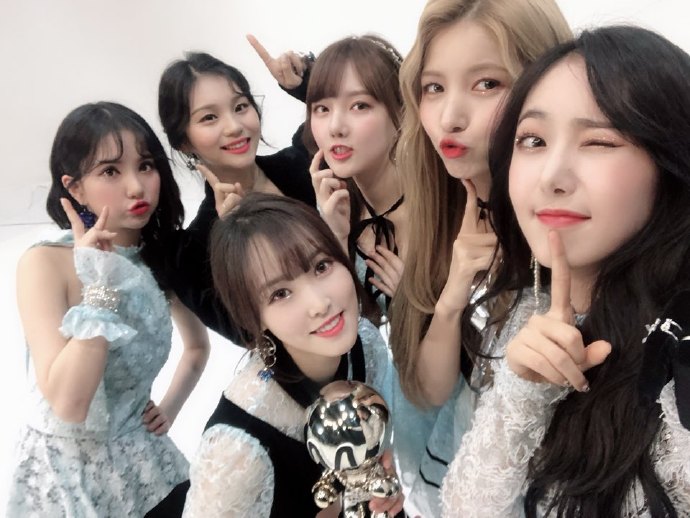 [gfriend][分享]190125 gfriend出道四年音樂放送50個一位達成!首位非