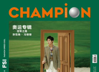 [新闻]210730 张哲瀚出镜《CHAMPION体育画报》奥运特刊封面 捕捉在高尔夫球场上的他