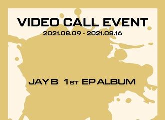 [新闻]210810 JAY B举办首次个人EP纪念“全球视频通话”活动，与全球粉丝见面